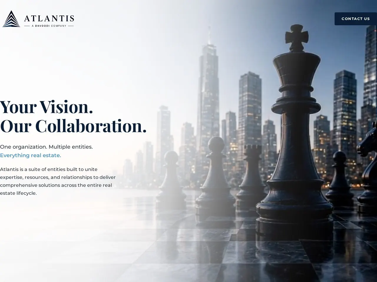 Atlantis National Services — Corporate website design for a national services company