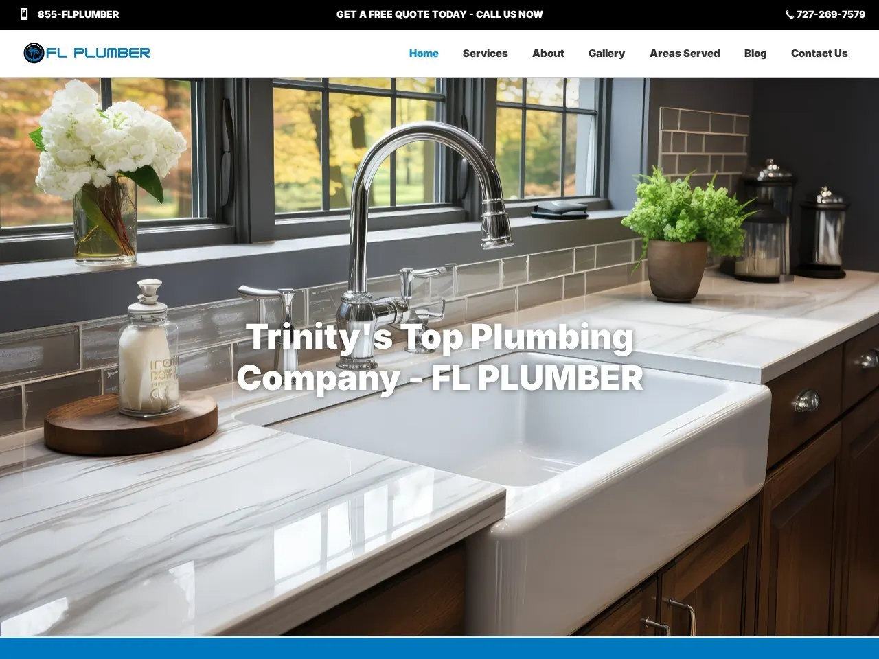 FL Plumber — Ongoing local SEO for a Florida plumbing company