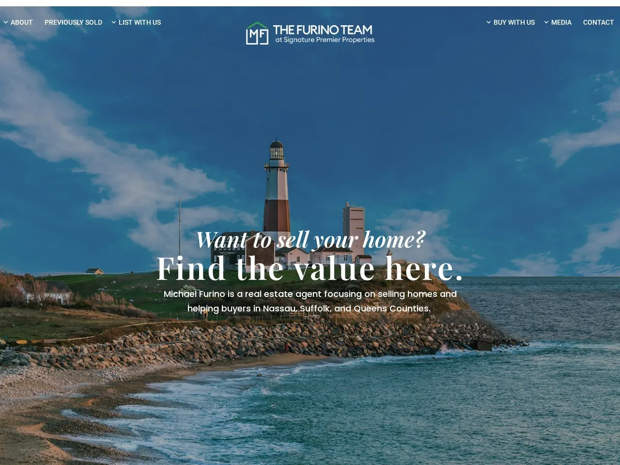 Michael Furino — Website, SEO, and content marketing for a Long Island real estate agent