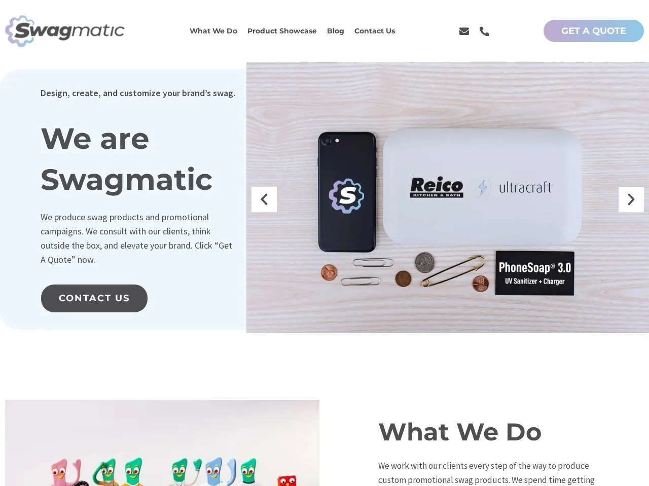 Swagmatic — Custom WordPress website design and build for Swagmatic