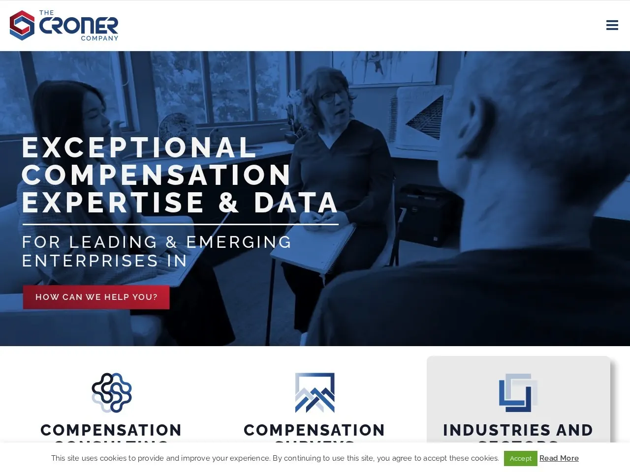 The Croner Company — Ongoing SEO and content strategy for a national compensation consulting firm